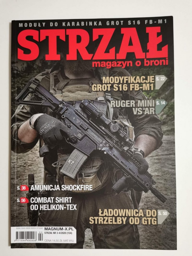 STRZAŁ MAGAZYN O BRONI NR 3-4/2020 (154)