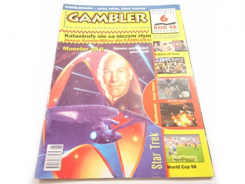 GAMBLER CZERWIEC NR 6 ROK 98
