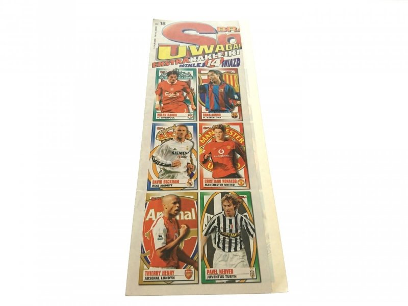 BRAVO SPORT NR.18 14 NAKLEJEK PIŁKARZY (2004)
