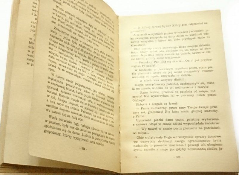 DZIECIŃSTWO WŚRÓD LUDZI - Maksym Gorki 1953