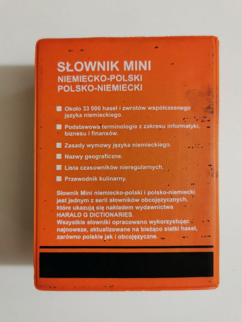 SŁOWNIK MINI NIEMIECKO-POLSKI POLSKO-NIEMIECKI 2000