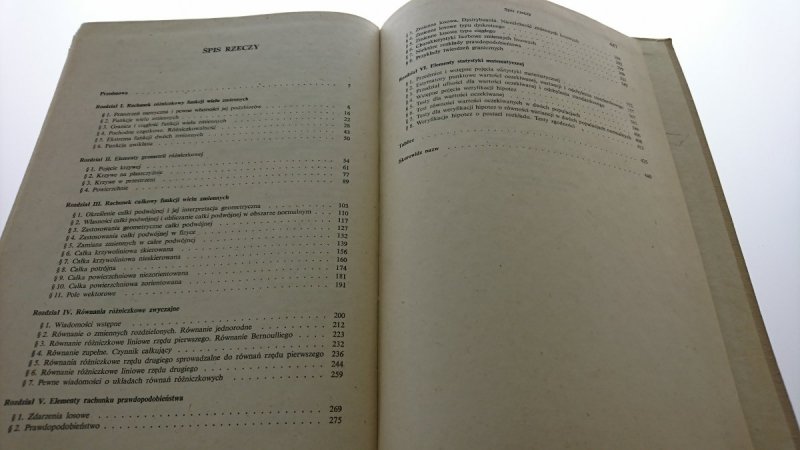 MATEMATYKA DLA STUDIÓW TECHNICZNYCH TOM 2 1983