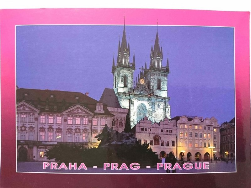 PRAHA – PRAG – PRAGUE. STAROMESTSKE NAMESTI A TYNSKY CHRAM
