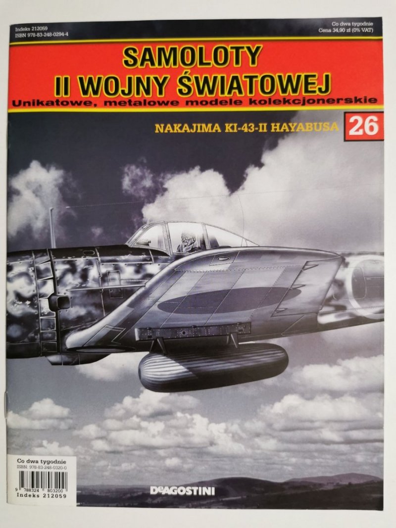 SAMOLOTY II WOJNY ŚWIATOWEJ NR 26