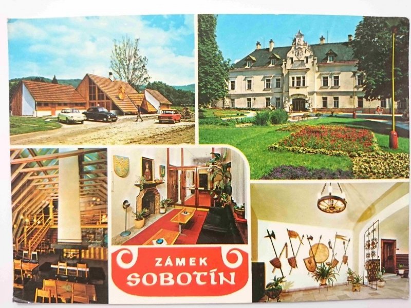 ZAMEK SOBOTIN. POCHAZI Z 19. STOLETI