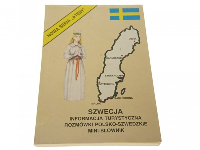 SZWECJA. INFORMACJA TURYSTYCZNA. ROZMÓWKI...1990