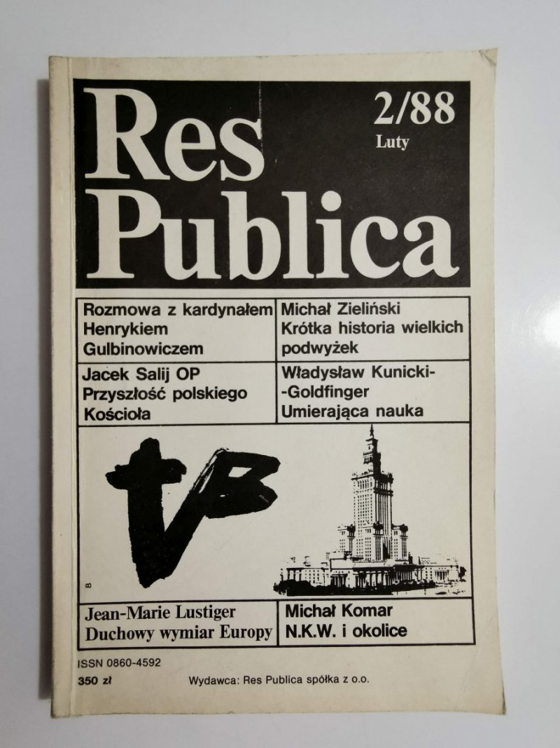 RES PUBLICA NR 2/88 LUTY 
