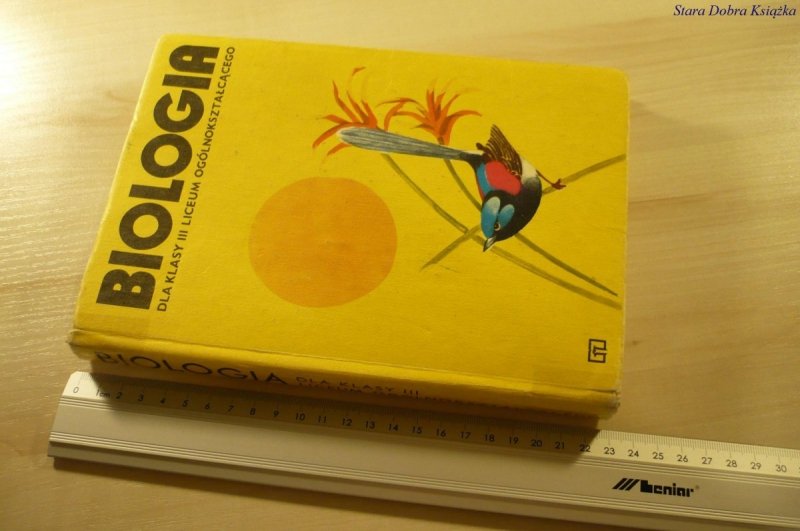 BIOLOGIA DLA KLASY III LICEUM OGÓLNOKSZTAŁCĄCEGO