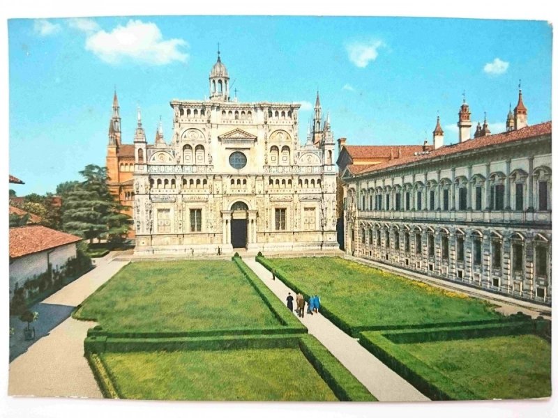 CERTOSA DI PAVIA. LA FACCIATA