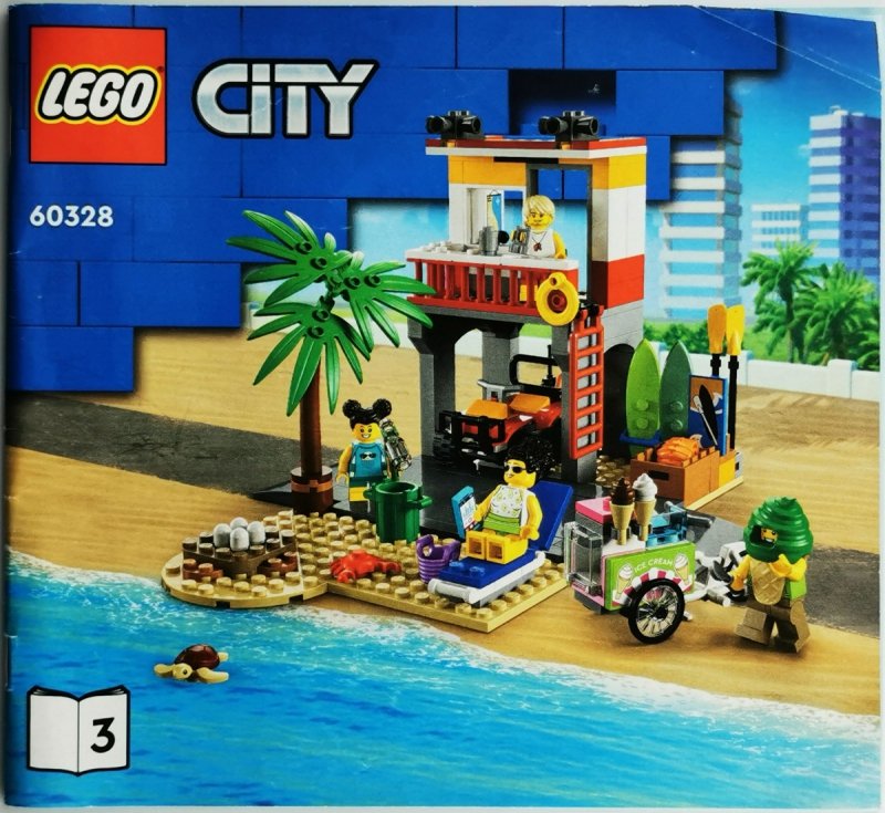 INSTRUKCJA.  LEGO CITY 60328 – 3