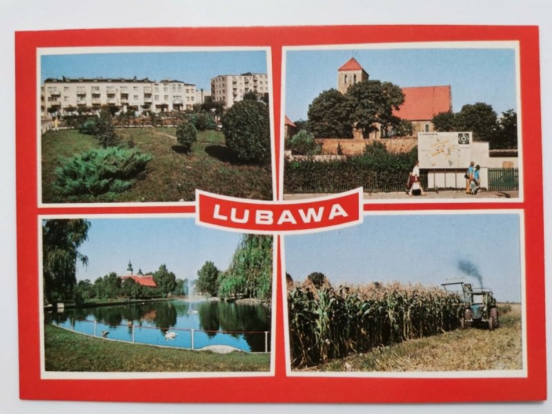 LUBAWA. PLAC XXV-LECIA PRL FOT. GRZĘDA