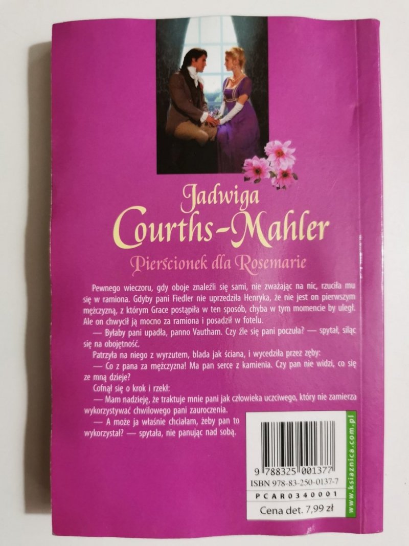 PIERŚCIONEK DLA ROSEMARIE - Jadwiga Courths-Mahler 2007