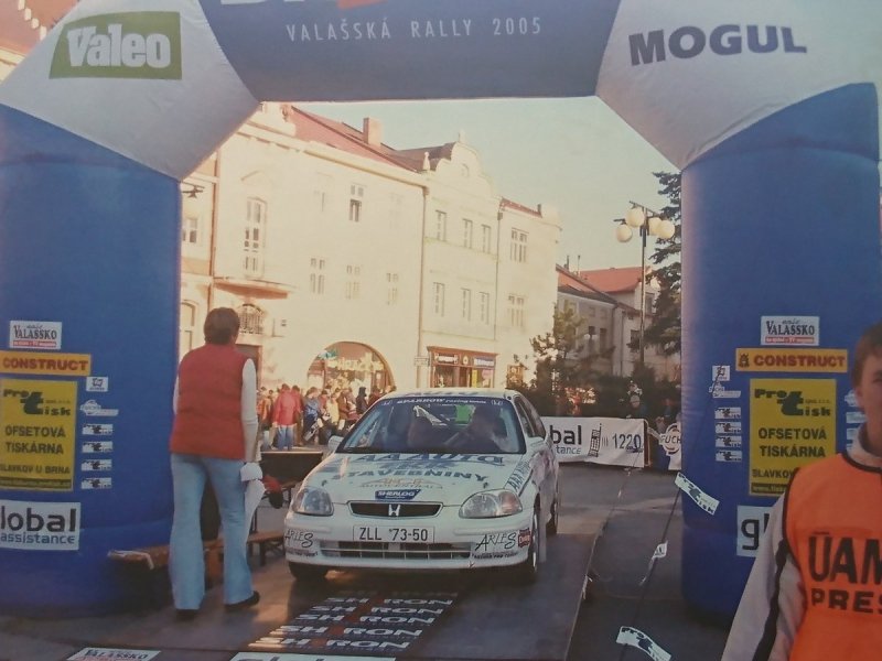 RAJD WRC 2005 ZDJĘCIE NUMER #302 HONDA CIVIC