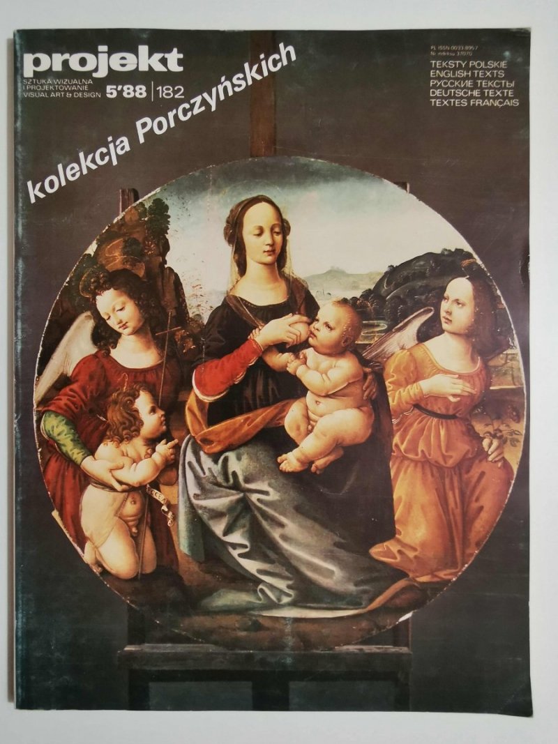 PROJEKT NR 5'88 KOLEKCJA PORCZYŃSKICH 