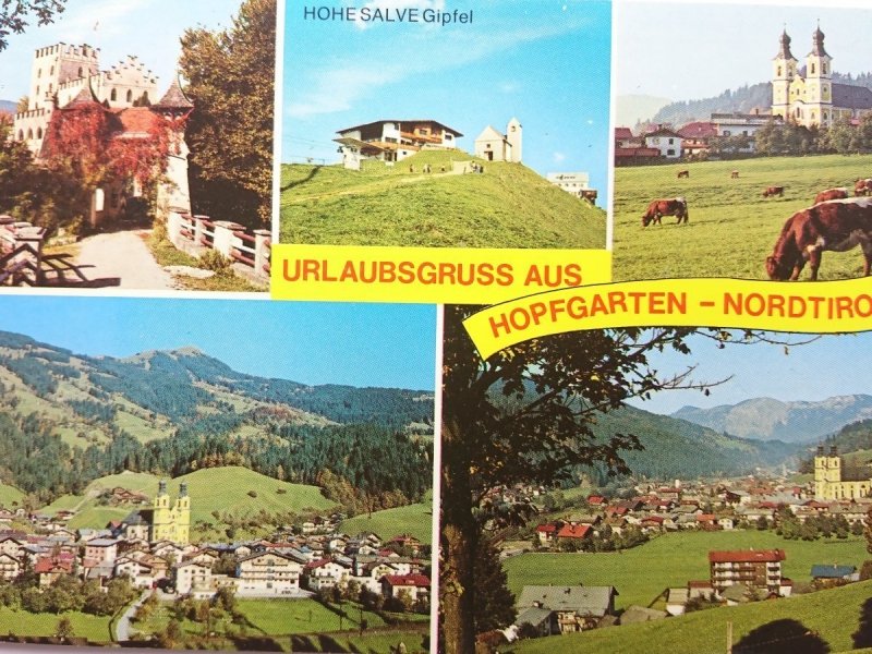 URLAUBSGRUSS AUS HOPFGARTEN-NODTIROL