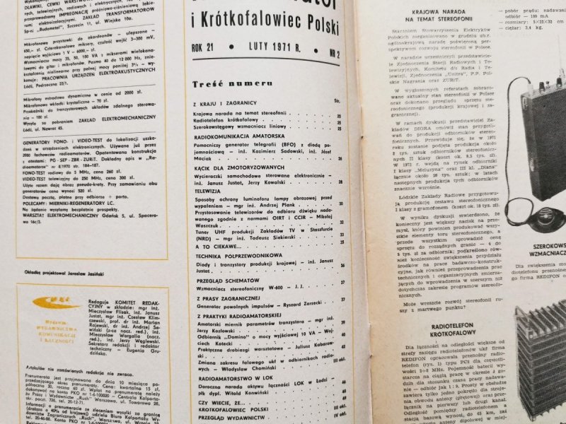 Radioamator i krótkofalowiec 2/1971