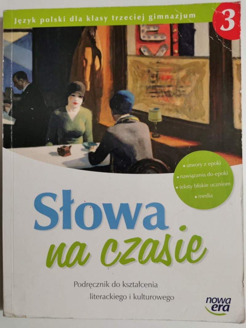 SŁOWA NA CZASIE. PODRĘCZNIK KLASA 3 2014