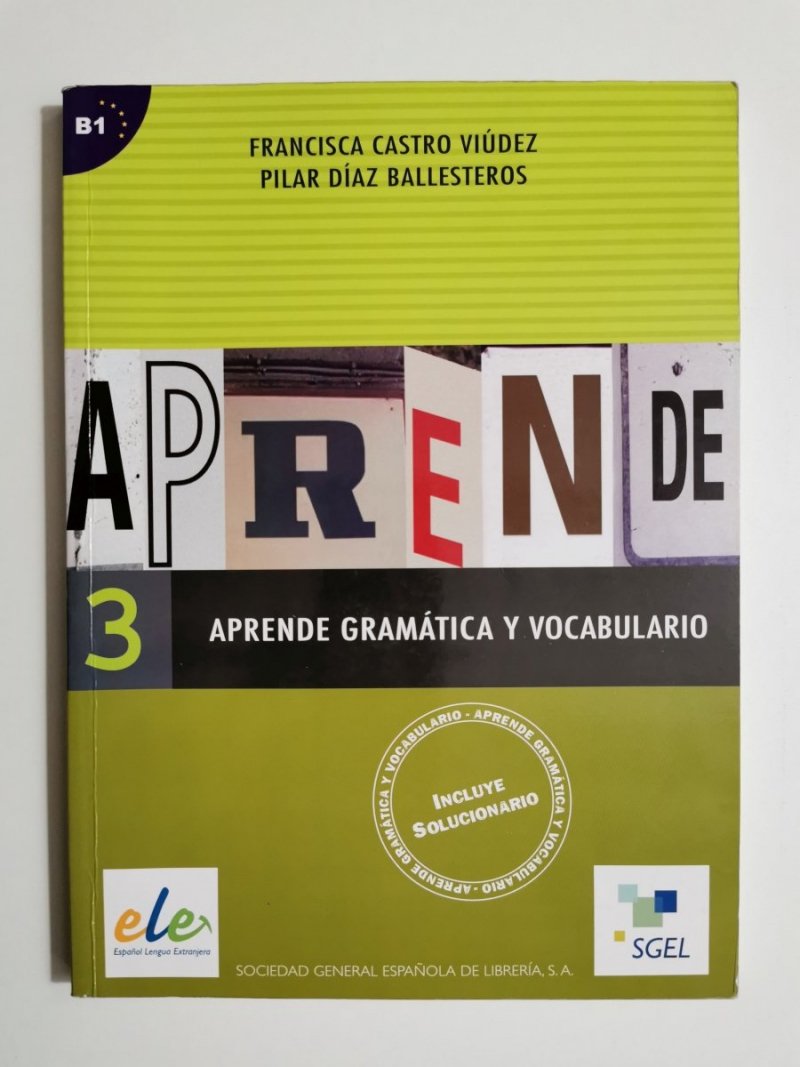 APRENDE 3 APRENDE GRAMATICA Y VOCABULARIO 