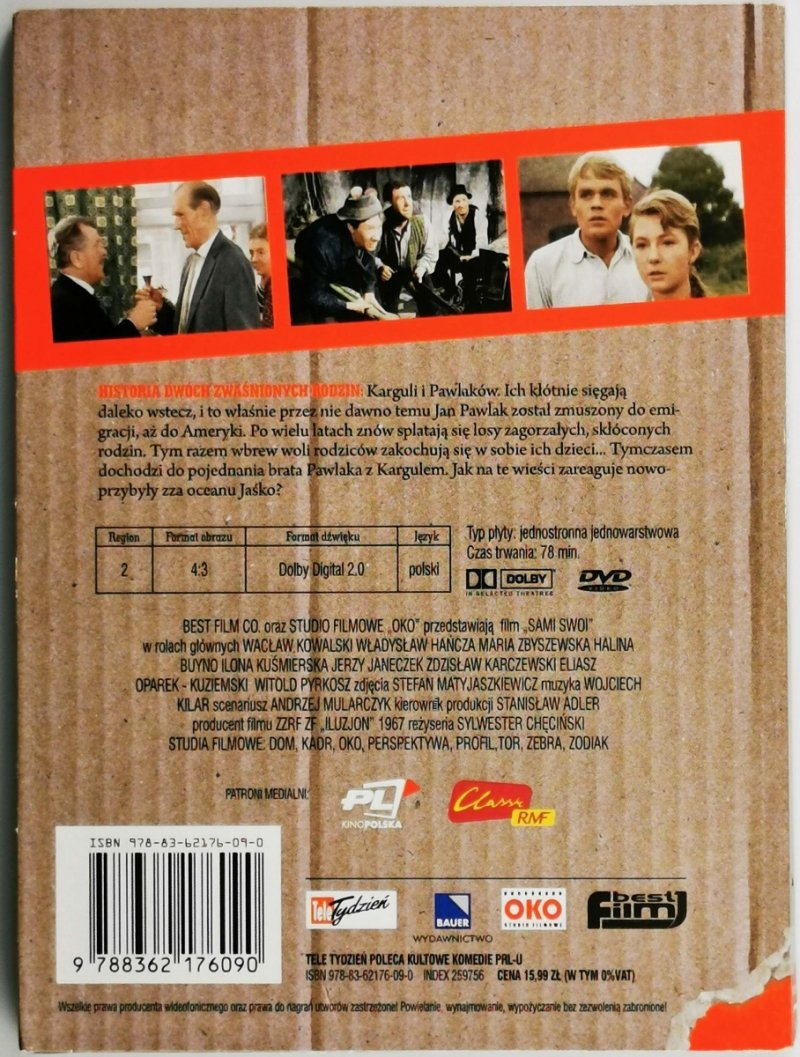 DVD. SAMI SWOI - Sylwester Chęciński