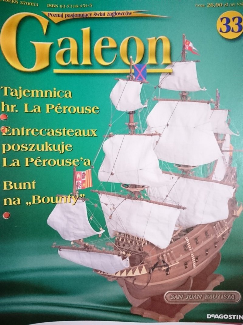 GALEON 33 TAJEMNICA HR. LA PEROUSE (2003)