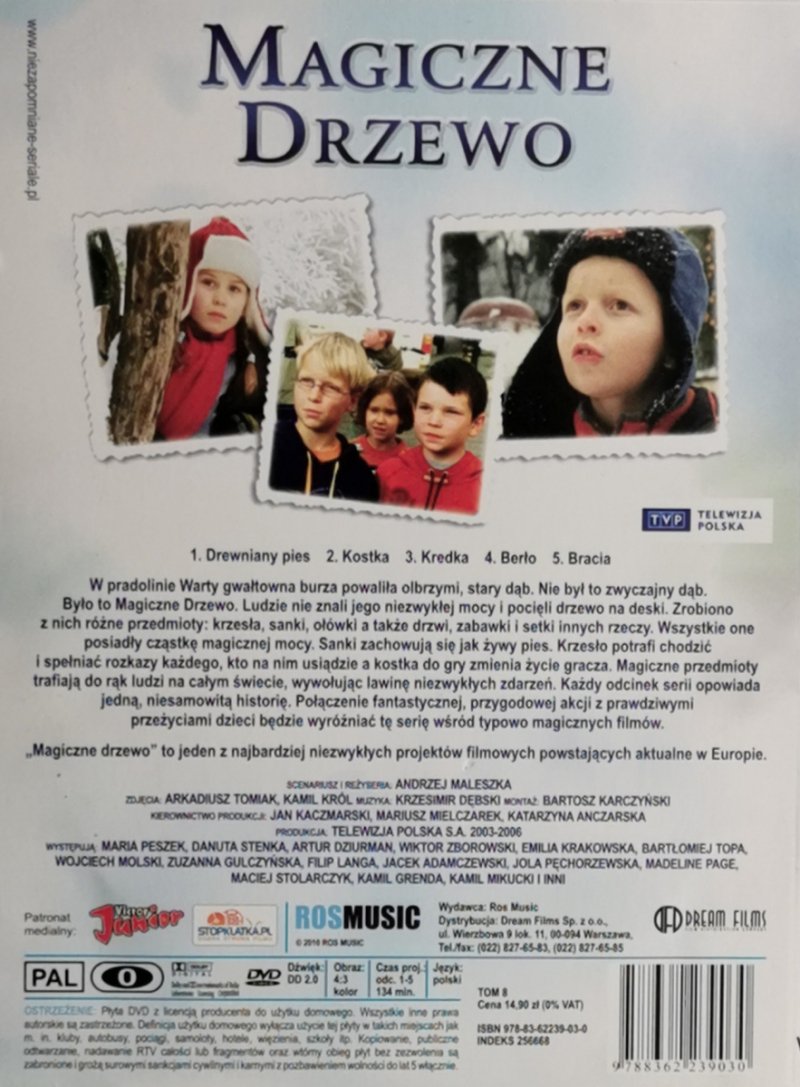DVD. MAGICZNE DRZEWO
