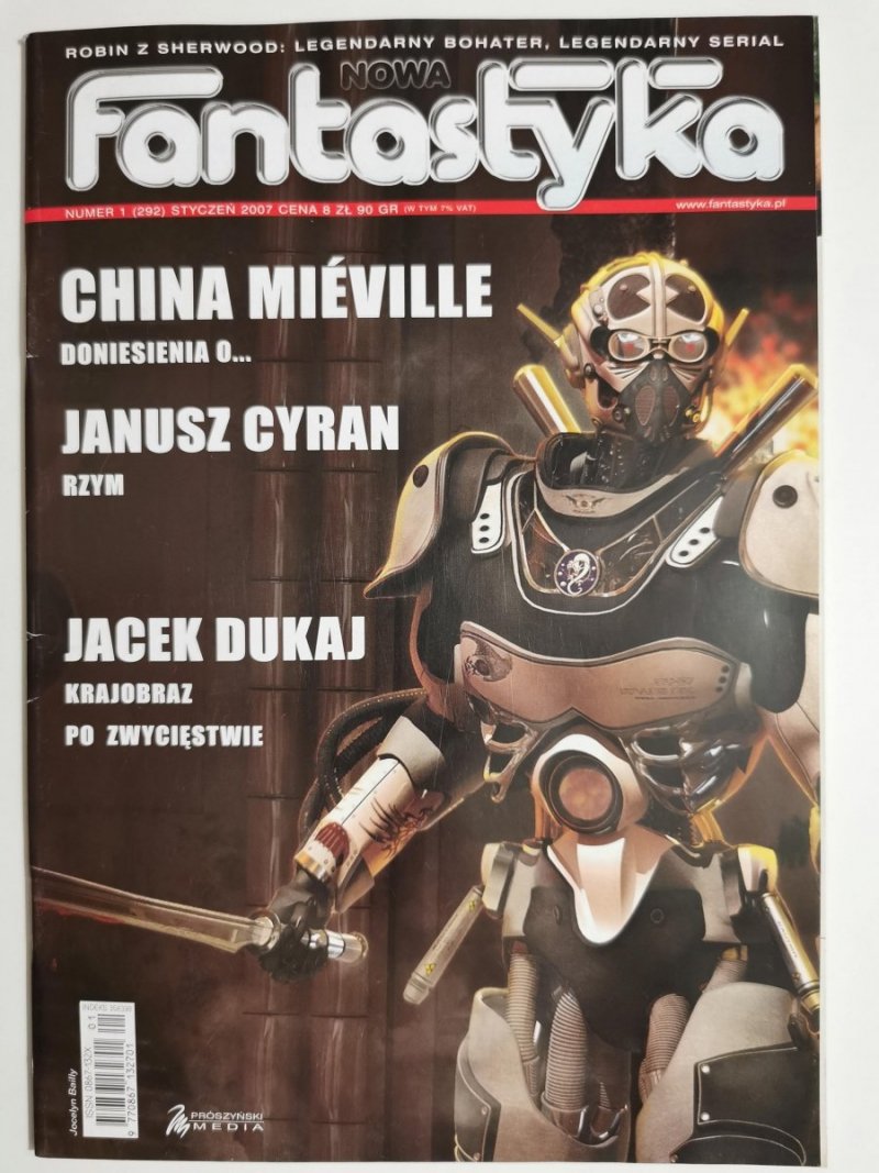 NOWA FANTASTYKA NR 1 (292) STYCZEŃ 2007