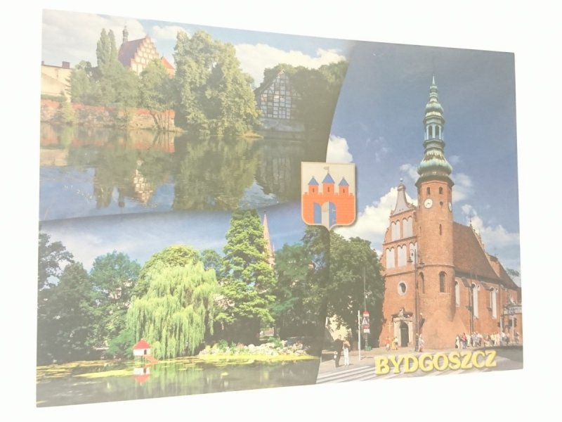 BYDGOSZCZ. RZEKA BRDA WIDOK NA FARĘ FOT NIEZNALSKI