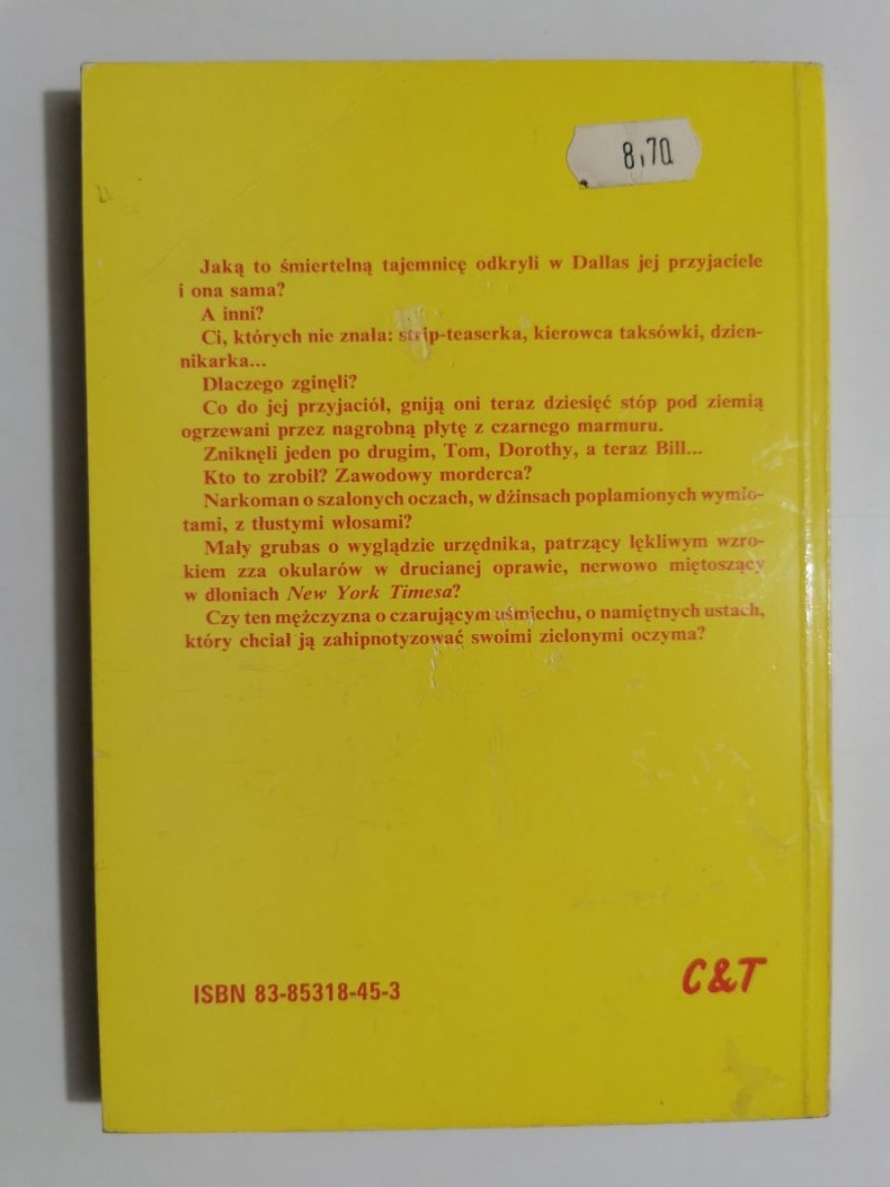 ZACZĘŁO SIĘ W DALLAS - Serge Jacquemard 1994