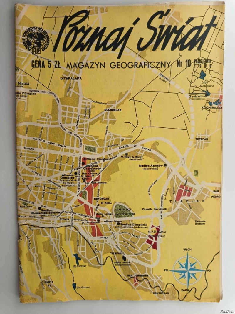 POZNAJ ŚWIAT NR 10 PAŹDZIERNIK 1968 (191)