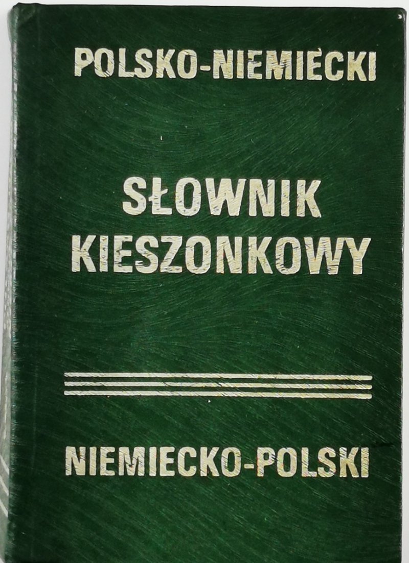 POLSKO-NIEMIECKI SŁOWNIK KIESZONKOWY - Władysław Jakowczyk