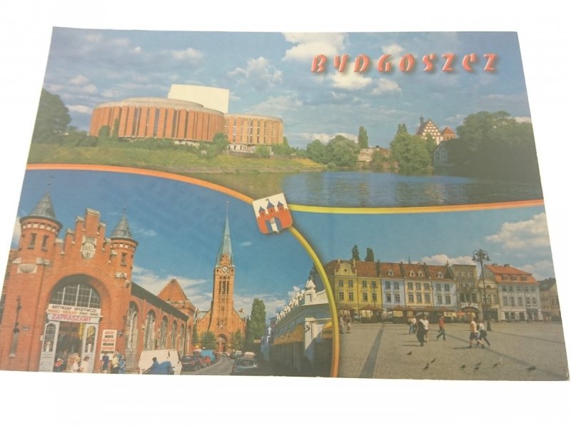 BYDGOSZCZ. RZEKA BRDA - WIDOK NA OPERĘ W BUDOWIE
