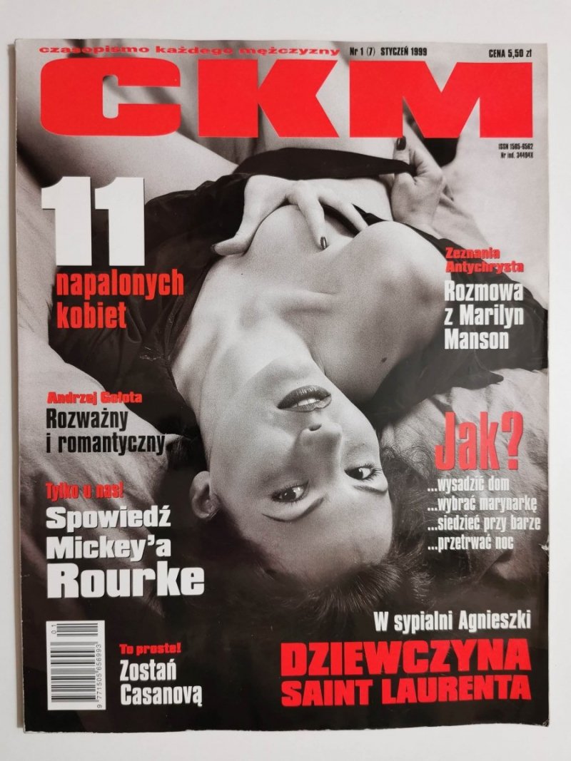 CKM NR 1 (7) STYCZEŃ 1999 W SYPIALNI AGNIESZKI DZIEWCZYNA SAINT LAURENTA