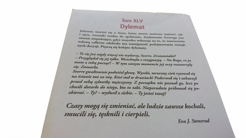 SAGA O LUDZIACH ZE ZŁOTEJ GÓRY TOM XLV DYLEMAT