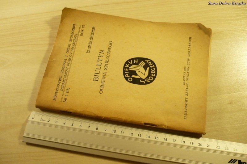 BIULETYN OPIEKUNA SPOŁECZNEGO NR 1 (18) (1965)