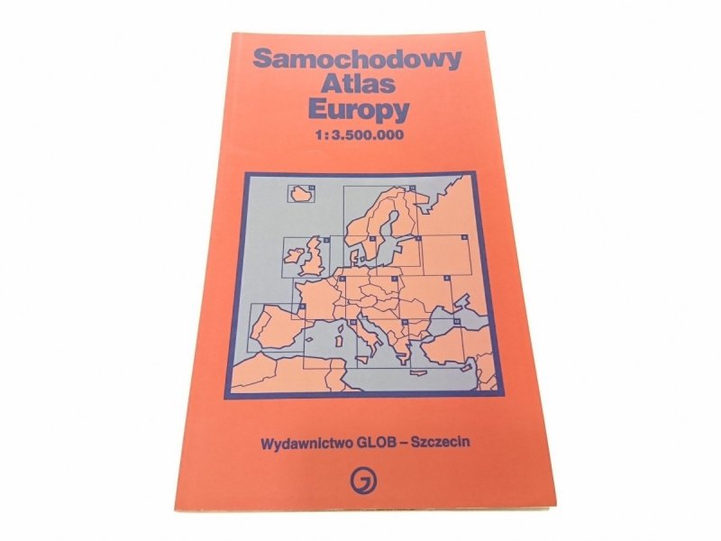 SAMOCHODOWY ATLAS EUROPY 1: 3 500 000 (1990)