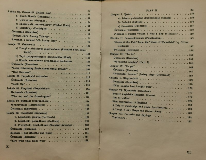 NAUKA ANGIELSKIEGO SZYBKO, ŁATWO I PRZYJEMNIE – 1946R - T. W. Mac Callum