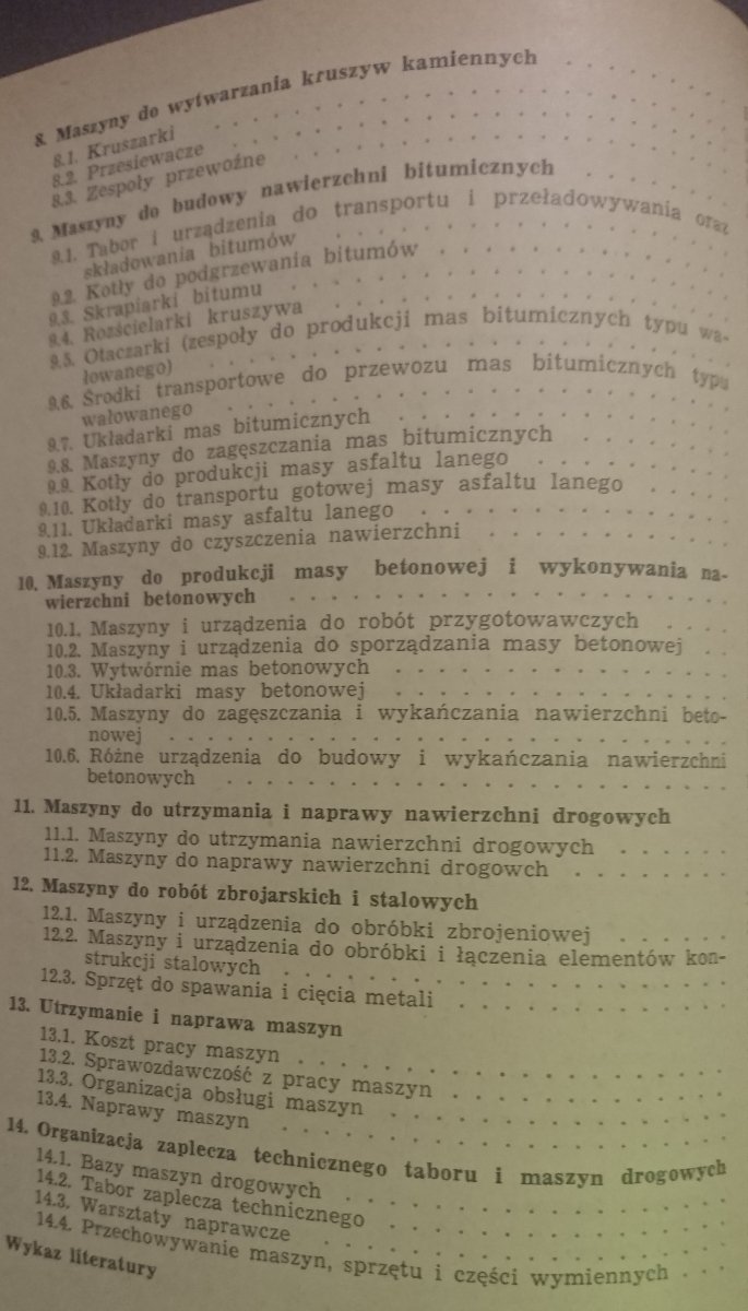 MASZYNY DROGOWE - Prof. dr inż. K. Sokalski 1967