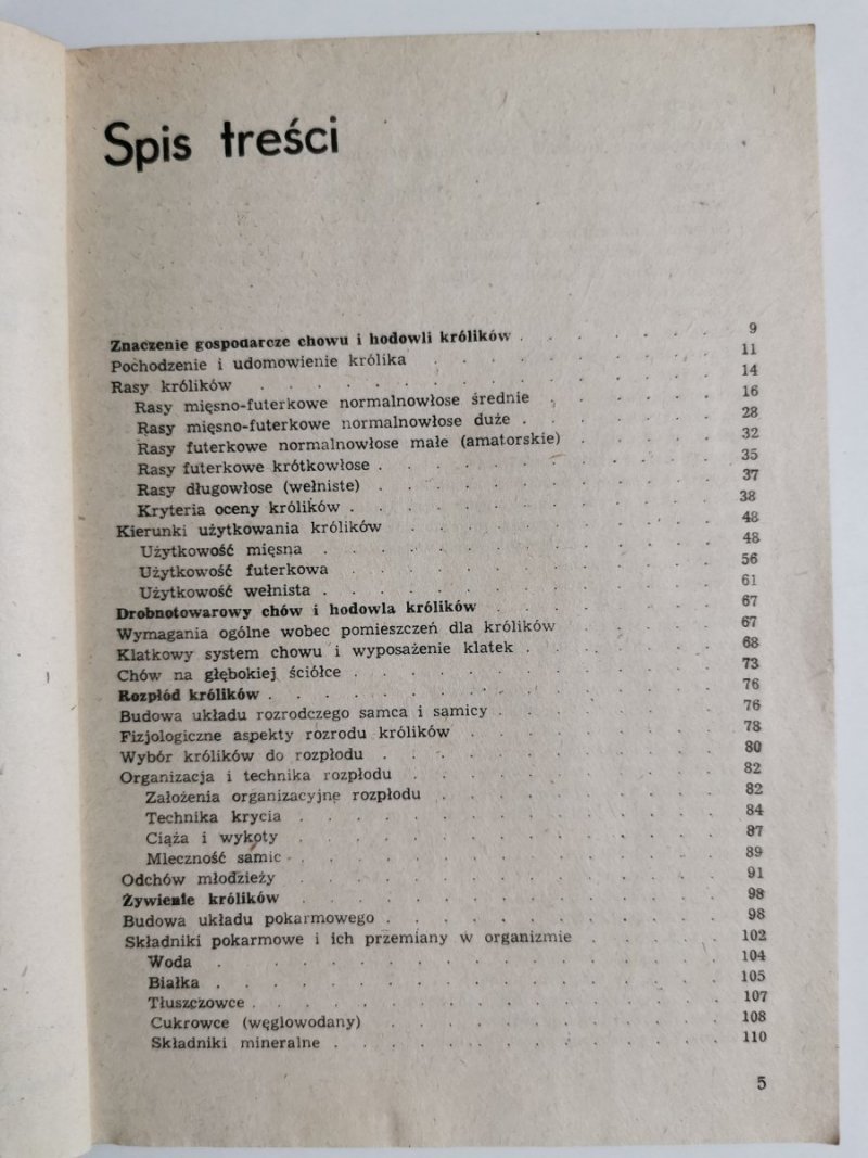 ZASADY HODOWLI KRÓLIKÓW - S. Niedźwiadek 