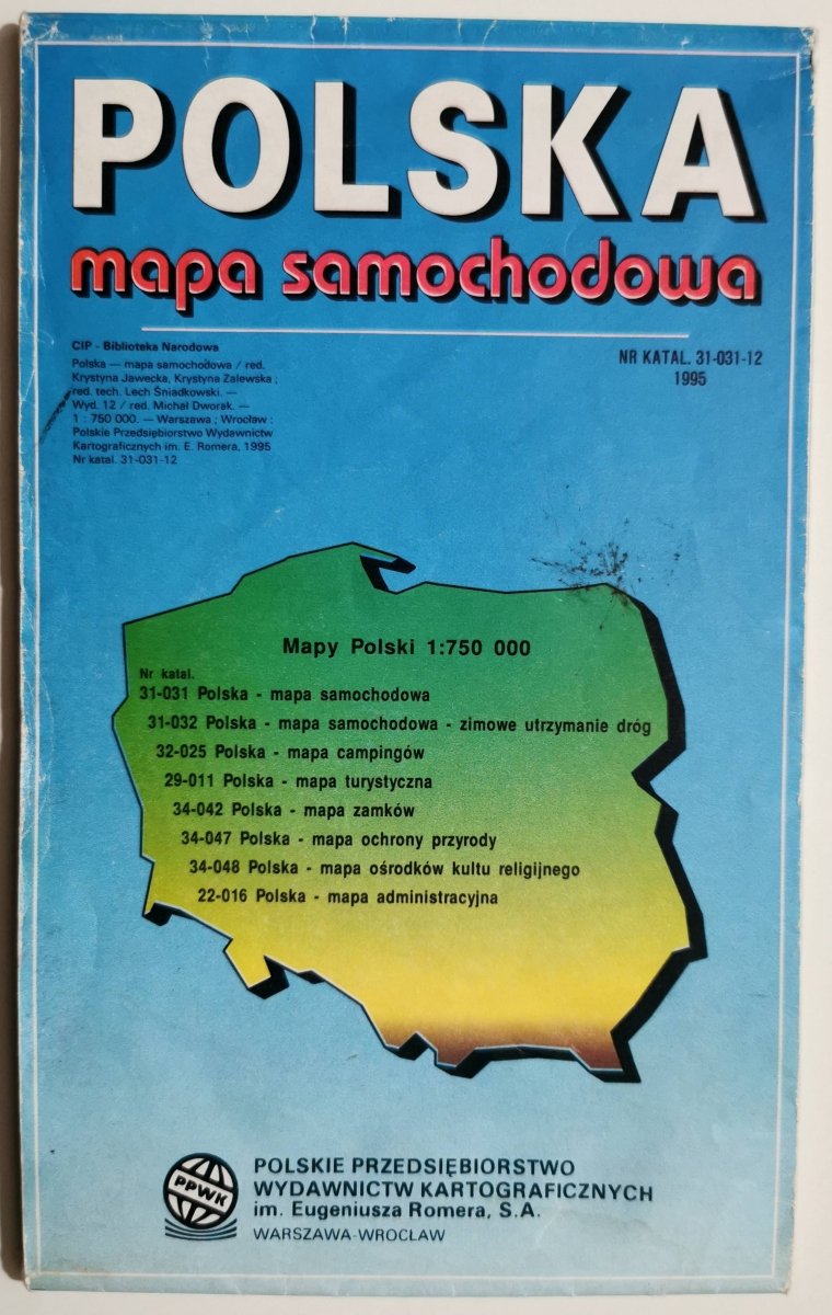POLSKA MAPA SAMOCHODOWA