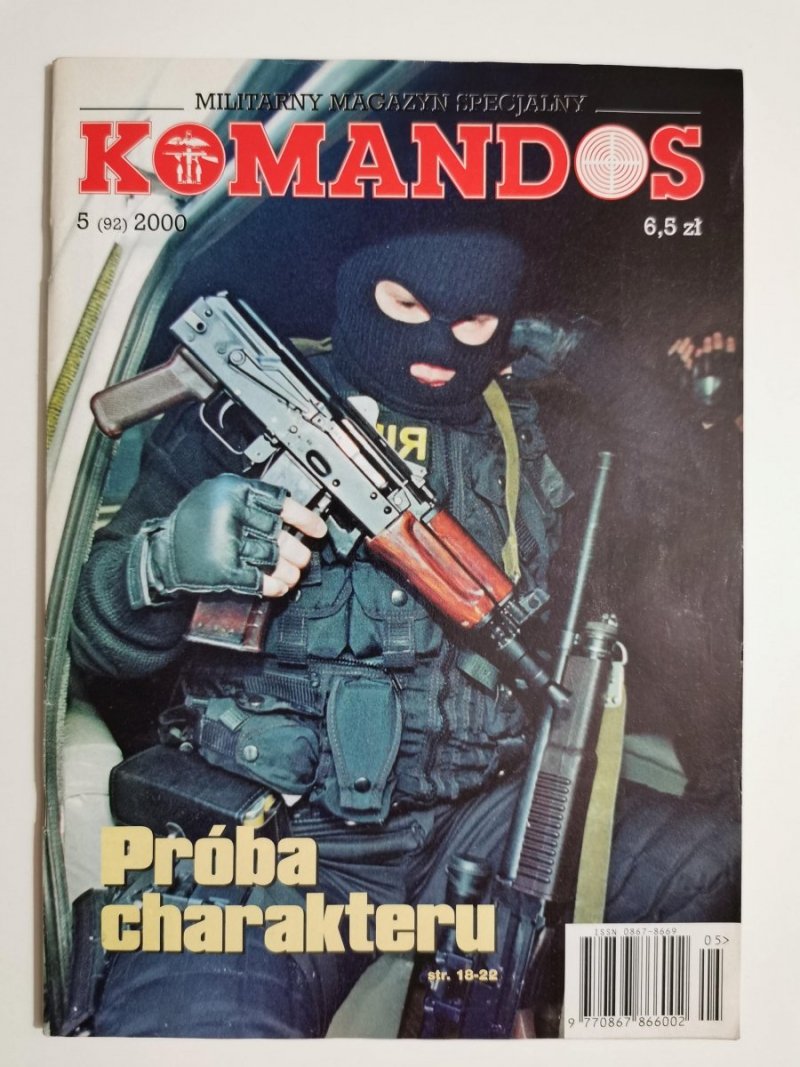 KOMANDOS NR 5 (92) 2000 PRÓBA CHARAKTERU