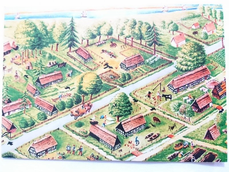 MUZEUM WSI SŁOWIŃSKIEJ. PLAN OGÓLNY FOT. EDWARD WÓJTOWICZ