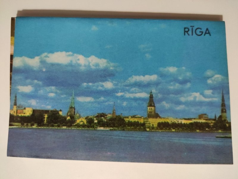 ZESTAW 15 POCZTÓWEK. RIGA