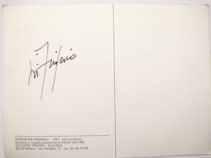 ESTRUSIONE PRIMARIA – 1987 – MONOCOTTURA