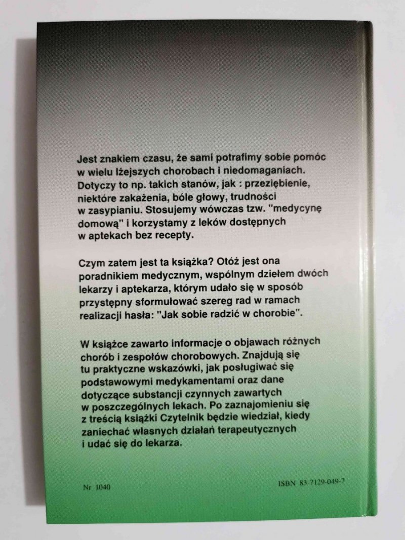 CHOROBA JAK SOBIE RADZIĆ? - prod. dr Fritz Beske 1994