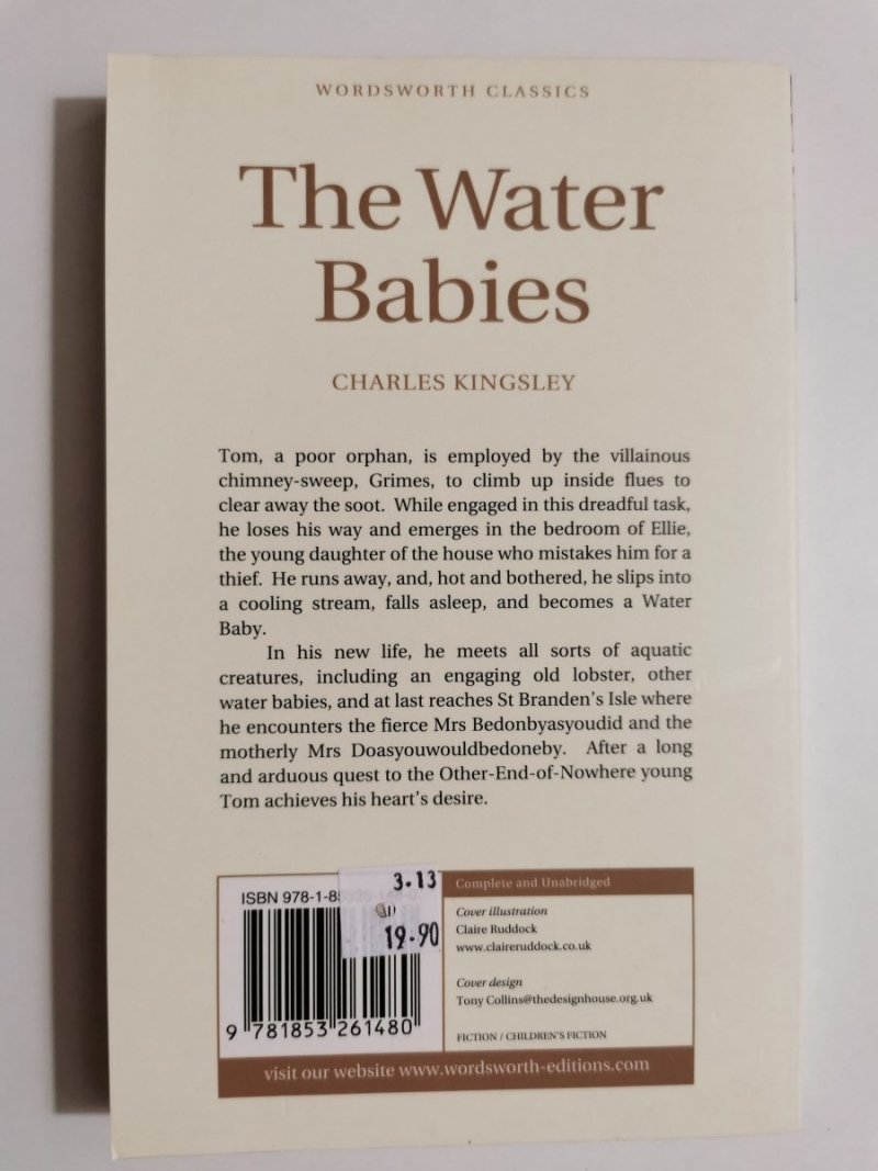 THE WATER BABIES - Charles Kingsley 1994