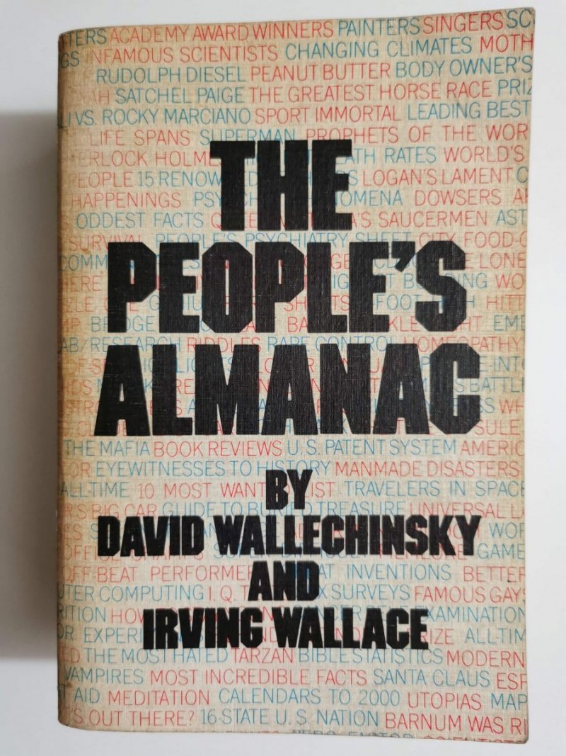 THE PEOPLE'S ALMANAC - David Wallechinsky 1975