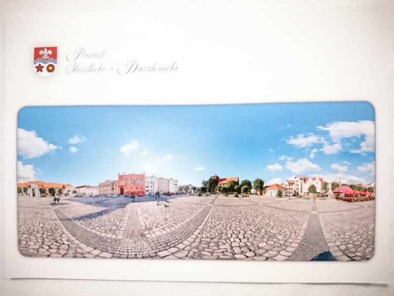 POWIAT STRZELECKO-DREZDEŃSKI. RYNEK MIEJSKI W STRZELCACH KRAJEŃSKICH
