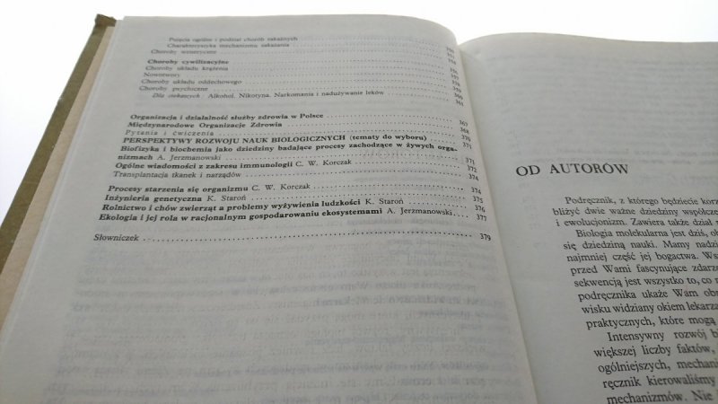 BIOLOGIA DLA KLASY IV LICEUM...- Jerzmanowski 1989