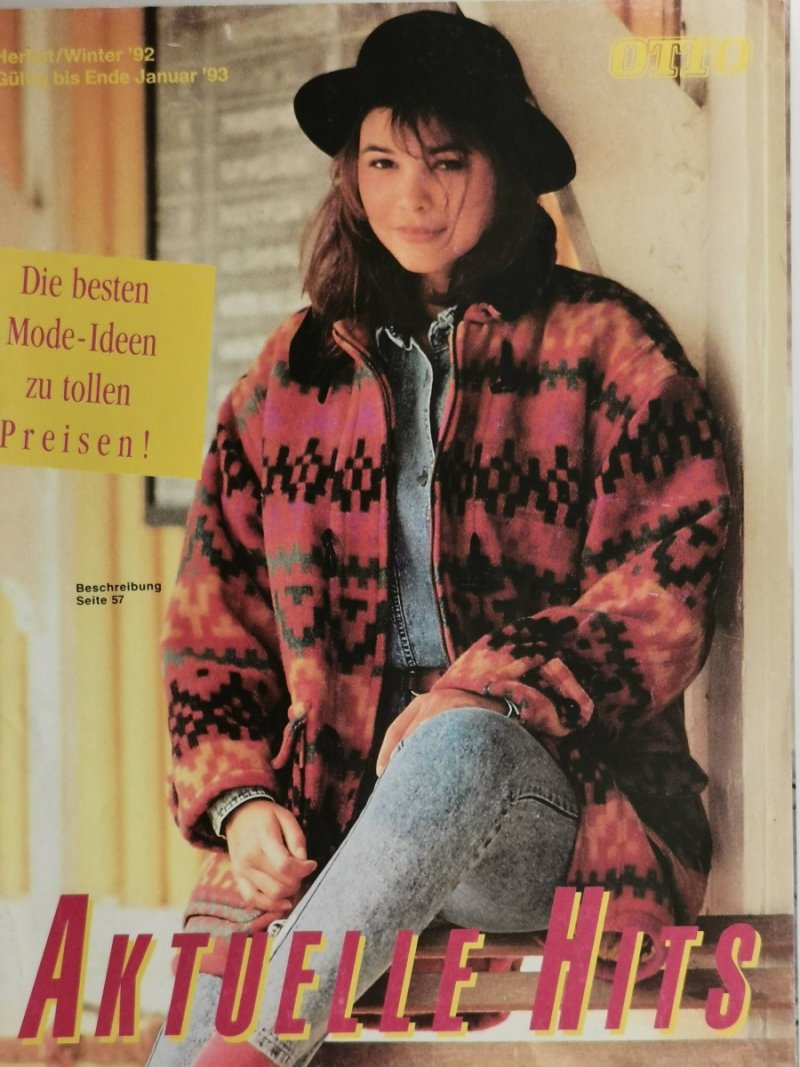 KATALOG OTTO. AKTUELLE HITS 92/93