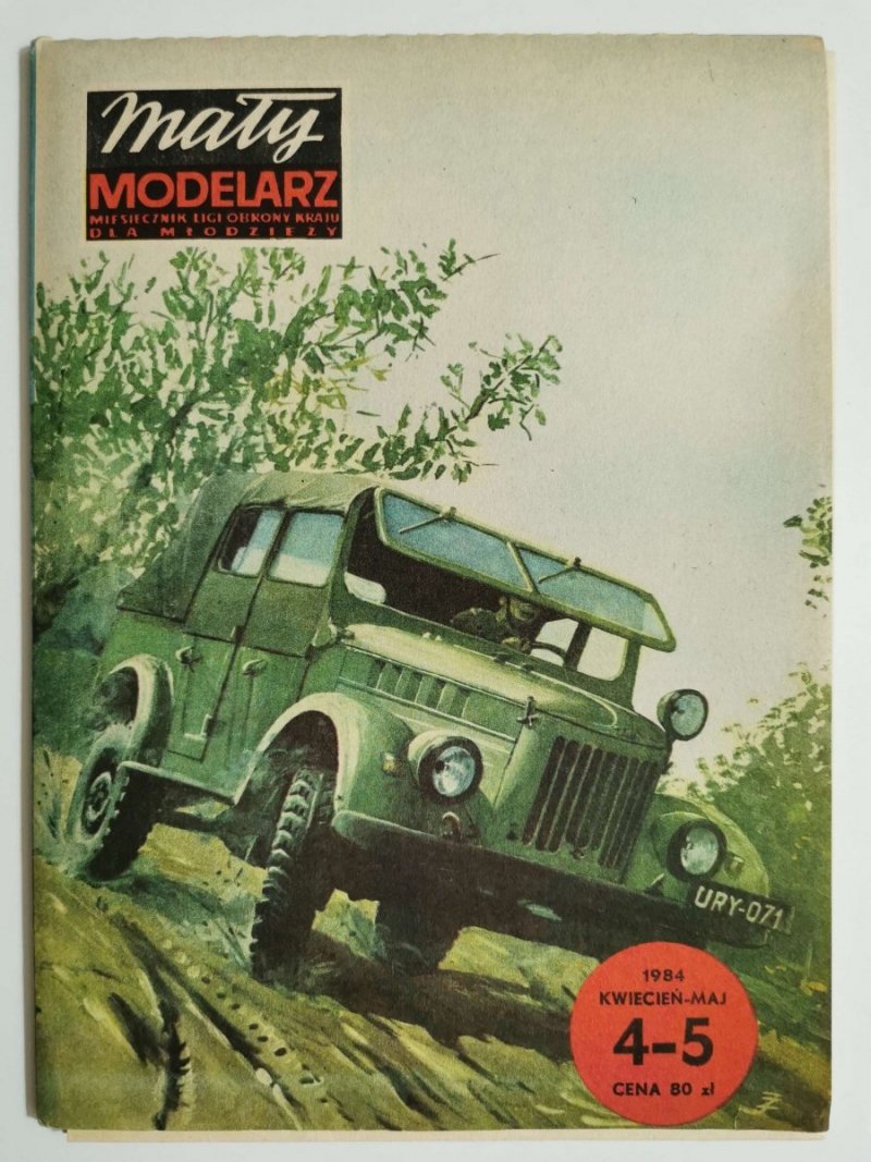 MAŁY MODELARZ 4-5 KWIECIEŃ-MAJ 1984 